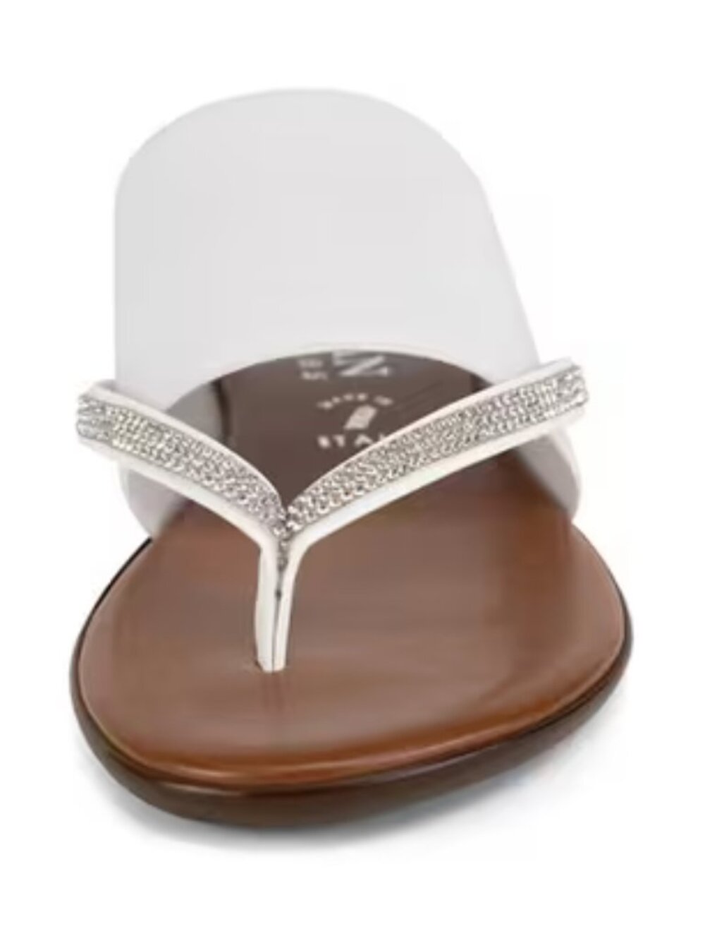 Women's Italian Shoemakers Sorbi Flip-Flops Size 6M White
